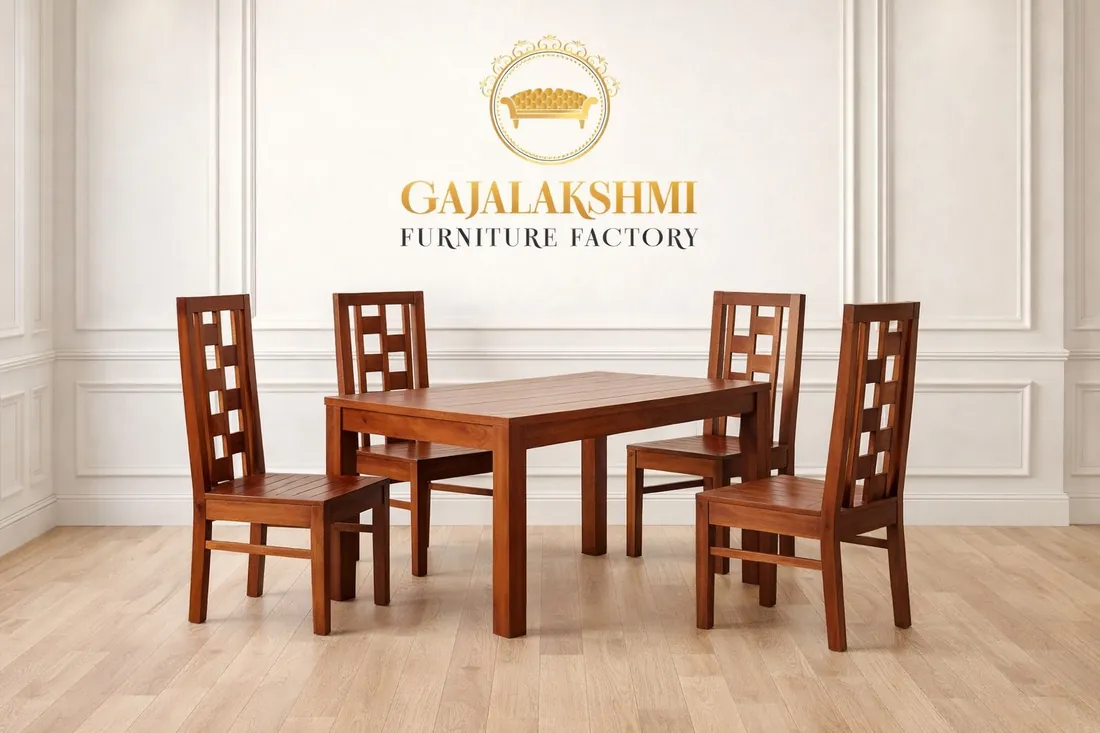 Lattice Back Dining Set